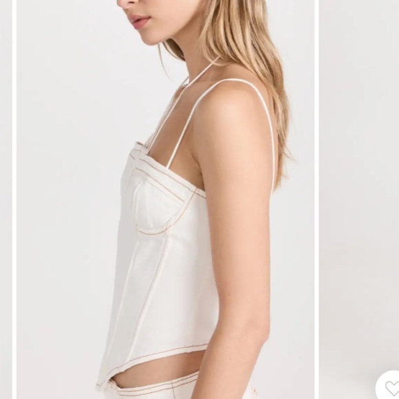 Del Gato Corset Top Pearl Lioness - Picture 6 of 8